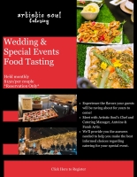 Wedding & Special Events Food Tasting